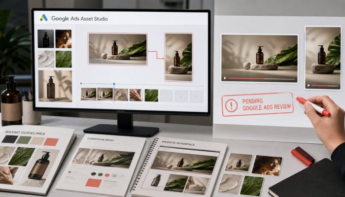 Asset Studio transforme un brief en vidéo, mais pas en campagne validée
