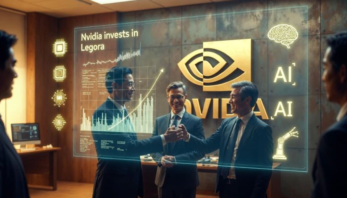 Nvidia заходит в legal-tech: чип-гигант инвестировал в шведский стартап Legora с Джудом Лоу на баннерах