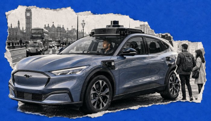 Londons Robotaxis fahren los – doch der Sicherheitsfahrer bleibt am Steuer