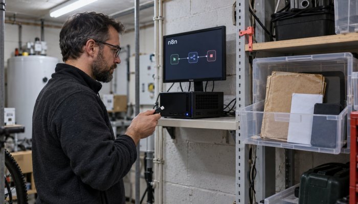 Tag backup af n8n – workflow-eksporten mangler din krypteringsnøgle