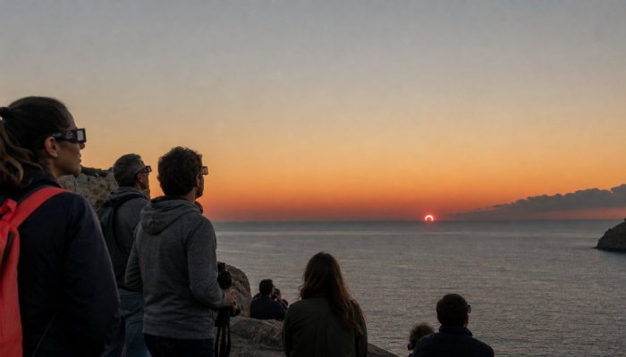 El eclipse llega con el Sol al ras: el horizonte decidirá quién verá la totalidad