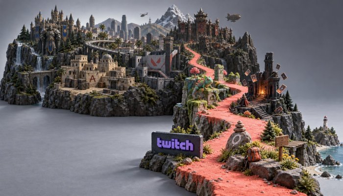 Twitch soma 8,6 bilhões de horas — canais de jogos indie crescem 51%
