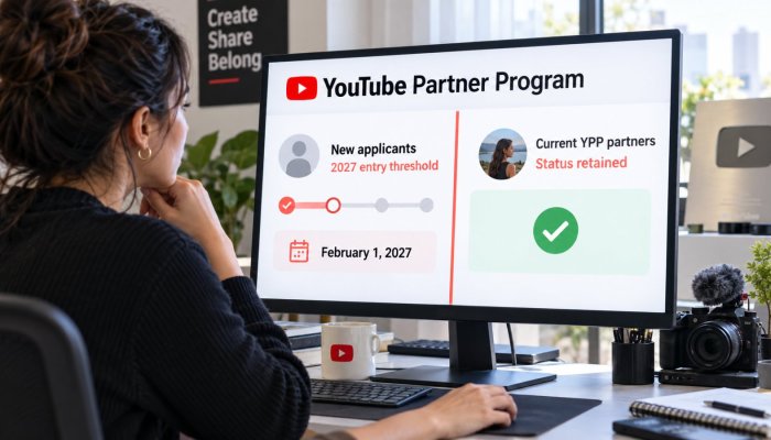 YouTube’s 8,000-Hour Gate Has Exceptions—Current Partners Keep Their Status