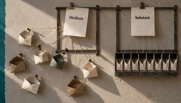 Medium эсвэл Substack: уншсан минут ба 10%-ийн шимтгэл хоёр өөр бизнес бүтээнэ