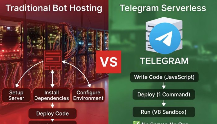 Telegram Just Launched Real Serverless for Bots — And It’s Built for AI Agents