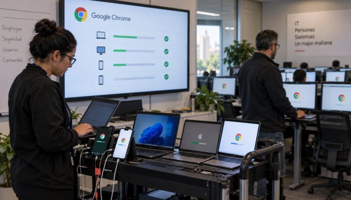 Chrome acelera a dos semanas: Extended Stable conserva ocho