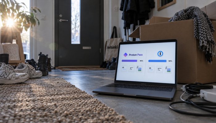 Proton Pass vai 1Password? Muutto onnistui testissä vain 96–98-prosenttisesti