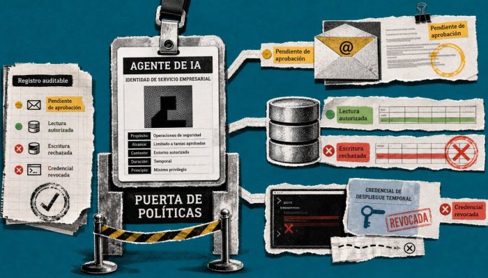 Un agente con demasiados permisos convierte un error en un incidente