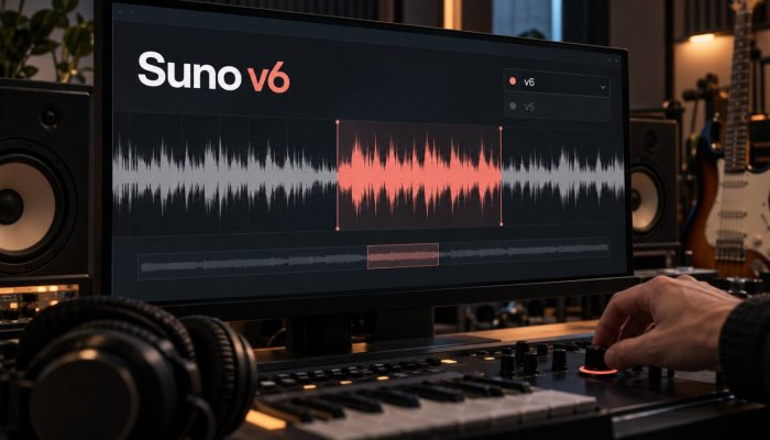 Suno v6 lernt aus lizenzierter Musik – alte Modelle verschwinden