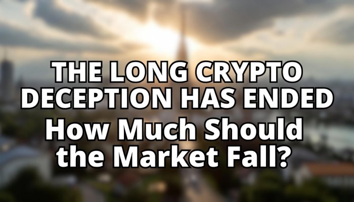 The Long Crypto Deception Has Ended: How Much Should the Market Fall?