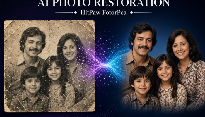 Обзор HitPaw FotorPea по восстановлению фото: возвращение четких деталей размытым и старым фотографиям