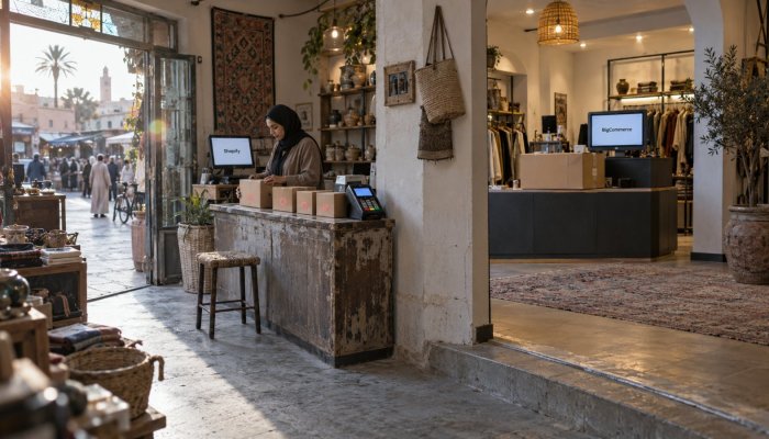 Shopify أم BigCommerce؟ رسوم البيع تصطدم بسقف الإيراد