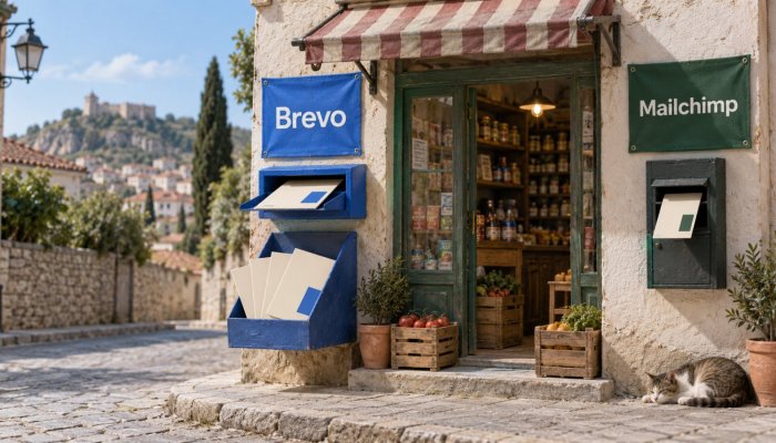 Brevo apo Mailchimp: lista e madhe dhe dërgesat e shpeshta zgjedhin fituesin