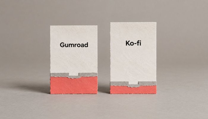 Gumroad hay Ko-fi: tiết kiệm gần 3 USD mỗi đơn có đáng tự lo thuế?