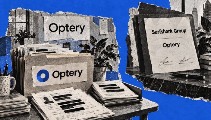 Surfshark가 Optery를 품어도 개인정보는 합치지 않는다