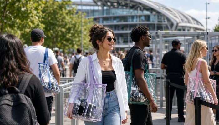 How Branded Clear Bags Can Improve the Event Experience