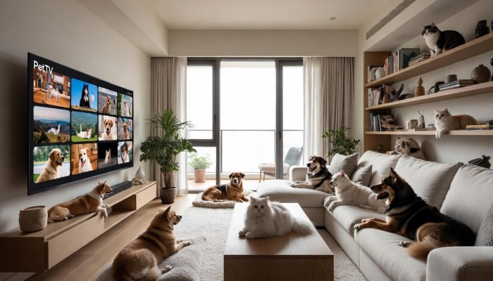 China Launches PetTV: Tencent’s 24/7 Streaming Service Designed for Dogs and Cats