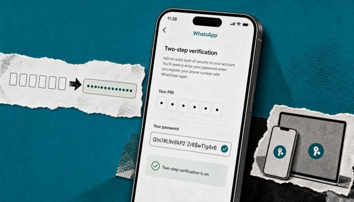 WhatsApp का छह अंकों वाला PIN बदलेगा—अब पूरा पासवर्ड तैयार रखें