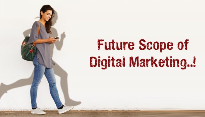 What is Future Scope in The Digital Market Industry?