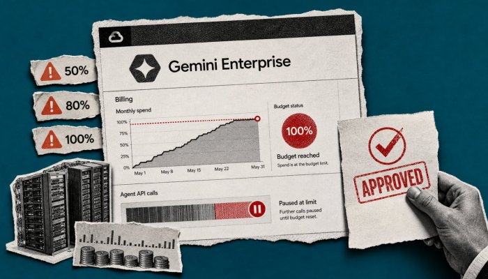 Gemini Enterprise menambah batas belanja keras dan opsi bayar sesuai pemakaian