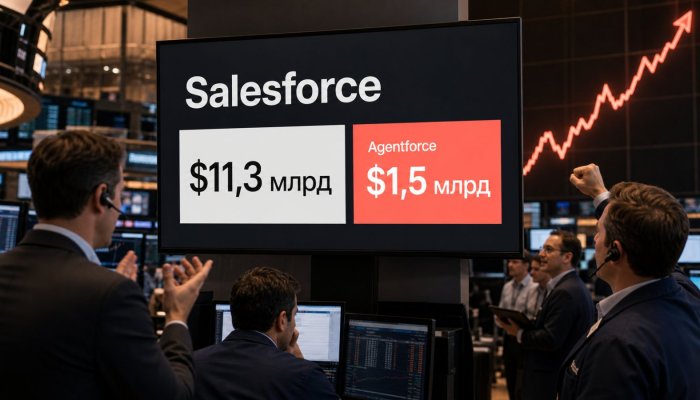 Salesforce подняла прогноз — Agentforce приносит уже $1,5 млрд в год
