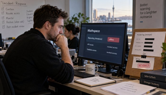 Mathspace lộ dữ liệu hơn 1 triệu người vì cảnh báo vá lỗi không được chuyển cấp