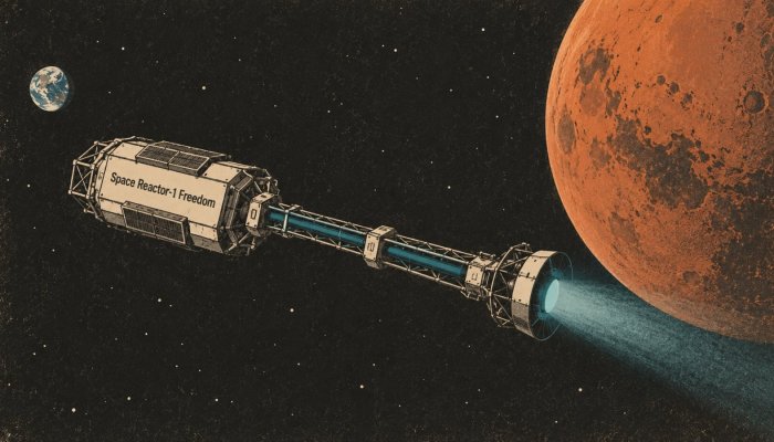 NASA і DOE паскараюць ядзерныя палёты — першы рэактар абяцаюць у 2028-м