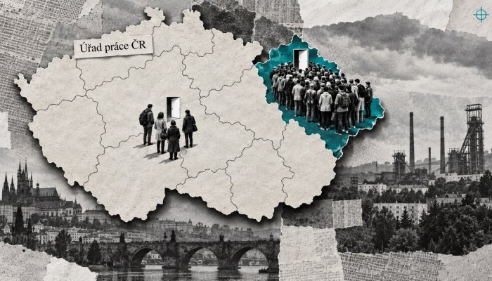 Nezaměstnanost zůstala na 5 %, na jedno místo připadají 3,5 uchazeče