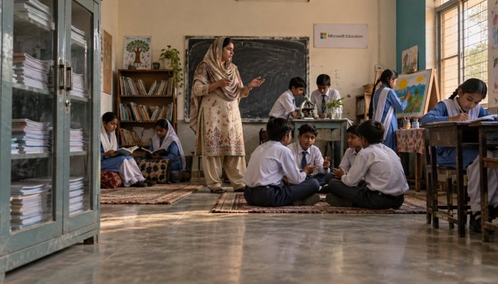 Microsoft نے school AI کے پانچ اصول بتائے، data سے training محدود ہوگی