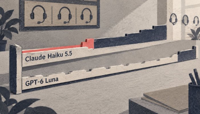 Claude Haiku 5.5 hay GPT-6 Luna: ngang giá chỉ khi prompt còn ngắn