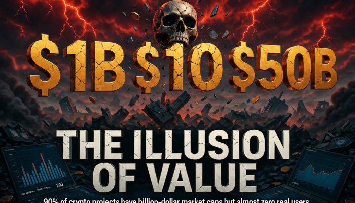 Part 3. The Illusion of Value: Why 90% of Crypto Projects Have Billion-Dollar Market Caps But Almost Zero Traffic and Revenue