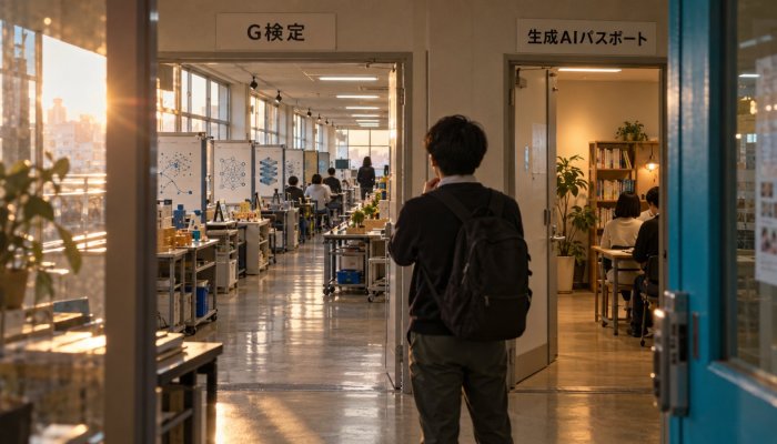 G検定か生成AIパスポートか、2200円差より学ぶ範囲で選ぶ