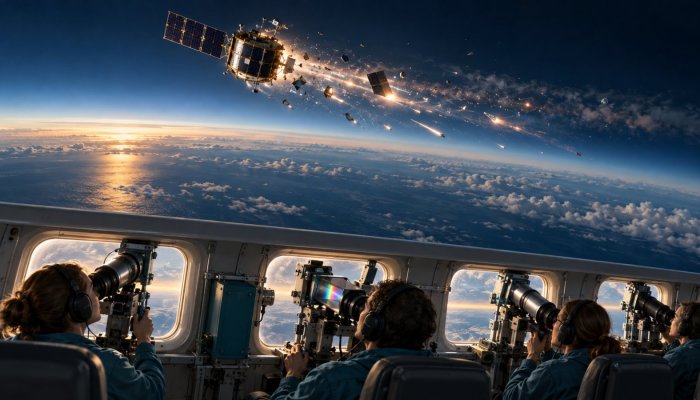 Satelliten verglühen nicht spurlos – 29 Instrumente zeichneten den Zerfall auf