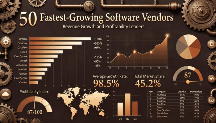 The Pulse of Productivity: Brex Reveals the 50 Fastest-Growing Software Vendors of 2025