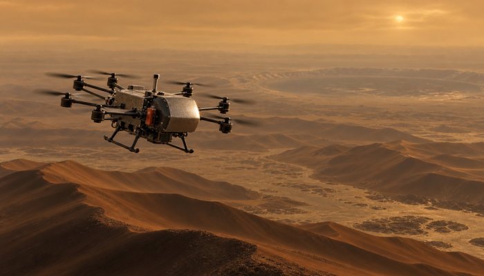 Dragonfly ganha destino em Titã — a pista tem 810 km de dunas