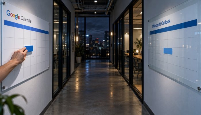 Google Calendar או Outlook: הסנכרון הדו־כיווני שובר את התיקו