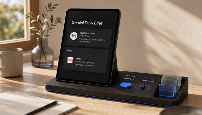 Gemini Daily Brief Reads Gmail and Chats—Check These Controls First