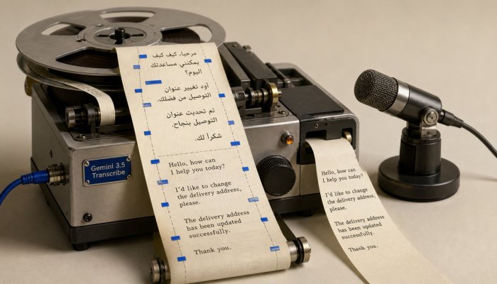 Gemini 3.5 Transcribe يفهم 85 لغة، لكن التوقيتات تخفض الدقة
