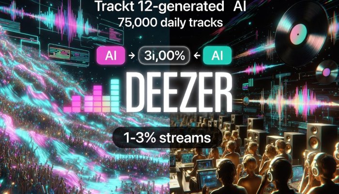 44% of All New Music on Deezer Is AI-Generated — But Almost Nobody Is Actually Listening to It