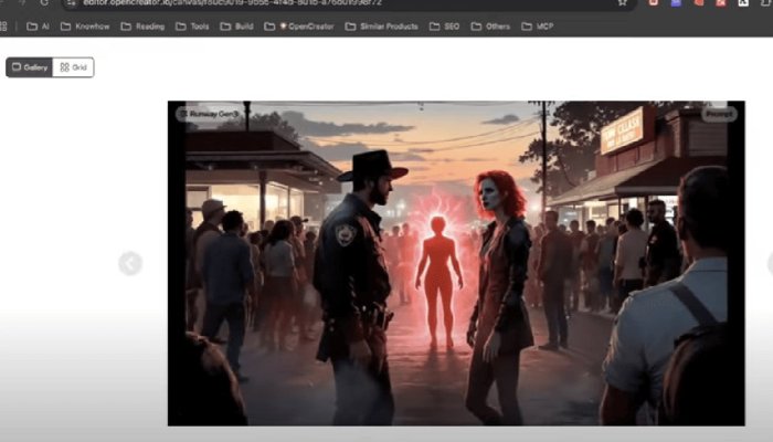 OpenCreator: Нейросеть, которая снимает кино из текста