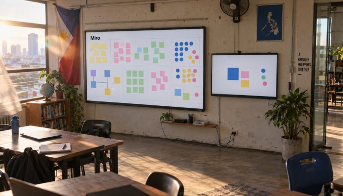 Miro o Microsoft Whiteboard: mas mataas na rating o mas dikit sa Teams