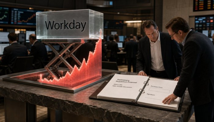 Workday bondit de 18 % : Silver Lake ne négocie encore qu’un rachat