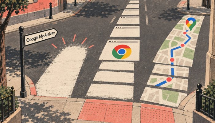 حذف My Activity کافی نیست؛ تاریخچهٔ Chrome و Timeline جدا میماند