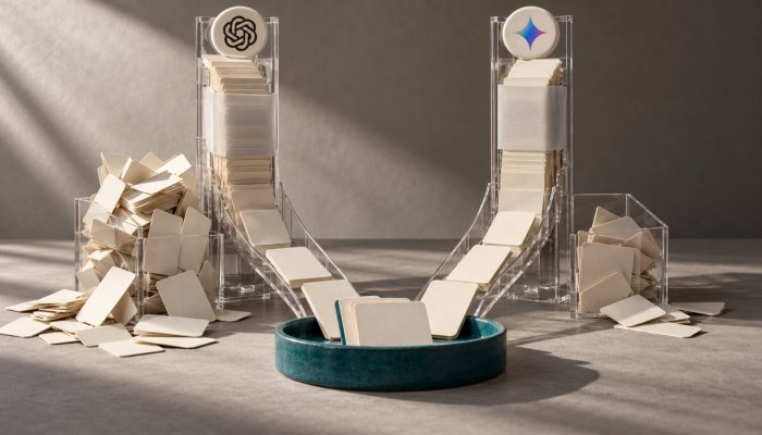 OpenAI API أم Gemini API؟ السعر لكل إجابة صحيحة لا لكل مليون رمز