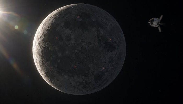 Artemis II abre 800 GB de datos: cinco destellos revelan impactos lunares