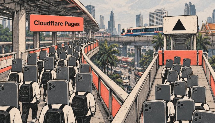 Vercel หรือ Cloudflare Pages: ความเร็วสูสี แต่บิลโตคนละทาง