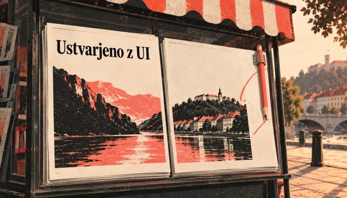 Oznaka »ustvarjeno z UI« ni vedno obvezna: človeški pregled je izjema