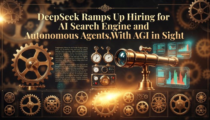DeepSeek Ramps Up Hiring for AI Search Engine and Autonomous Agents, With AGI in Sight