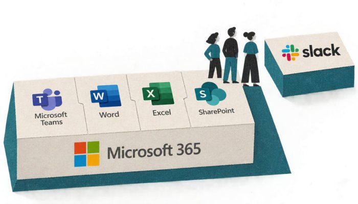 Slack أم Teams؟ اشتراك Microsoft الحالي قد يحسم القرار