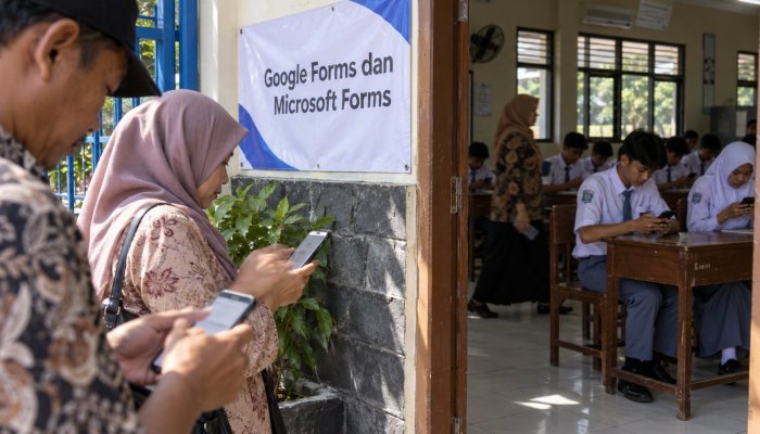 Google Forms atau Microsoft Forms: alur kerja menentukan pilihan